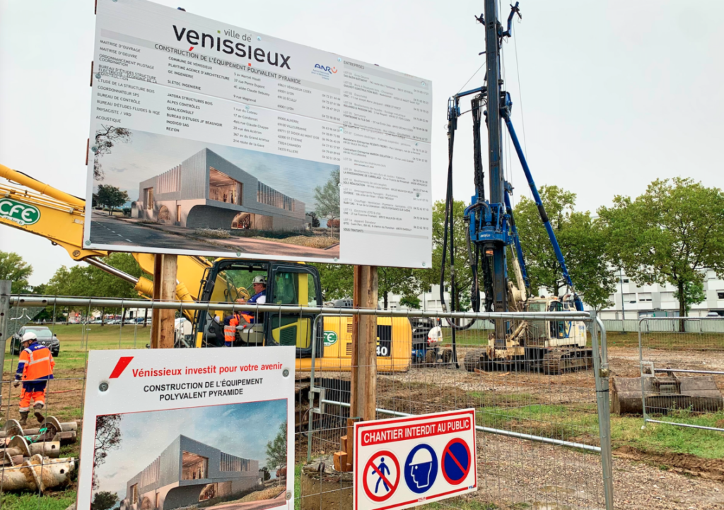 Inauguration en 2025 de l'Équipement Polyvalent Annie-Steiner à Vénissieux